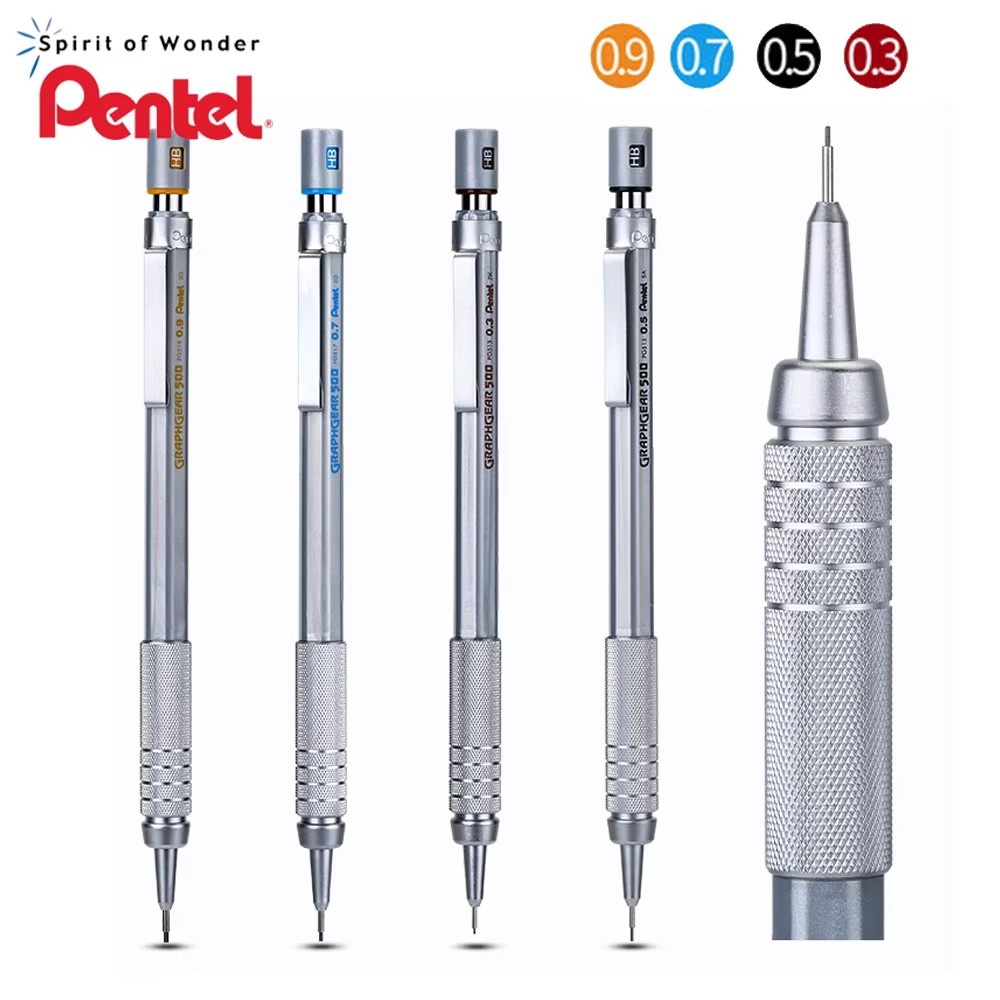 Mechanical Pencil 0.3 - 1 adet Pentel Graphgear 500 Çizim