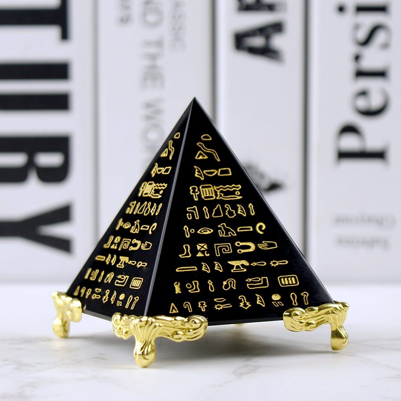 Mısır kristal obsidyen piramit - Paper Weight Crystal incelemesi ve fiyatı